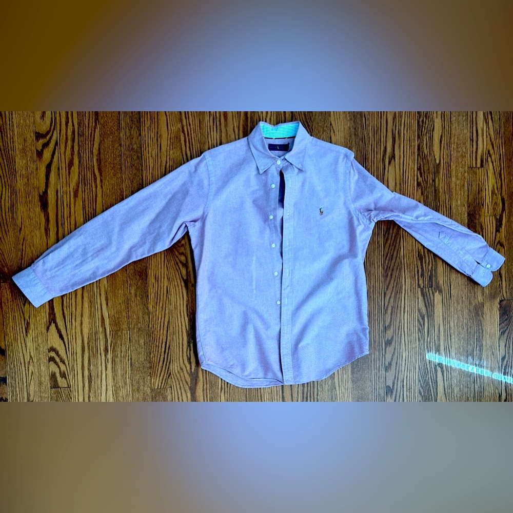 Polo Oxford Reddish Purple M